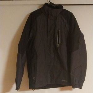 Black snow jacket. Men's medium
